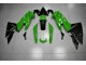 ABS Moto Plástico Kawasaki EX650 2009-2011 - Verde Negro ABS Moto Plástico Kawasaki EX650 2009-2011 - Verde Negro