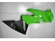 ABS Moto Plástico Kawasaki EX650 2009-2011 - Verde Negro ABS Moto Plástico Kawasaki EX650 2009-2011 - Verde Negro