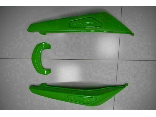 ABS Moto Plástico Kawasaki EX650 2009-2011 - Verde Negro ABS Moto Plástico Kawasaki EX650 2009-2011 - Verde Negro