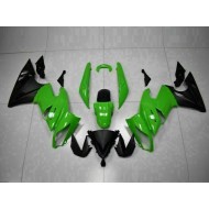ABS Moto Plástico Kawasaki EX650 2009-2011 - Verde Negro