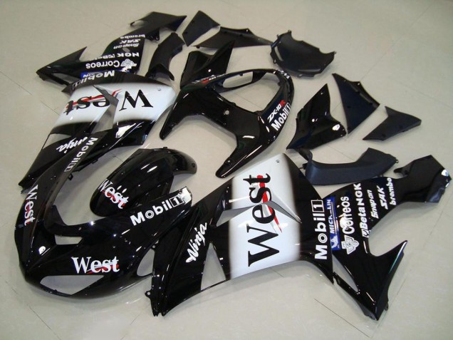 ABS Moto Plástico Kawasaki ZX10R 2006-2007 - West ABS Moto Plástico Kawasaki ZX10R 2006-2007 - West