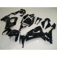ABS Moto Plástico Kawasaki ZX10R 2008-2010 - Brillante Negro