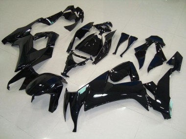 ABS Moto Plástico Kawasaki ZX10R 2008-2010 - Brillante Negro
