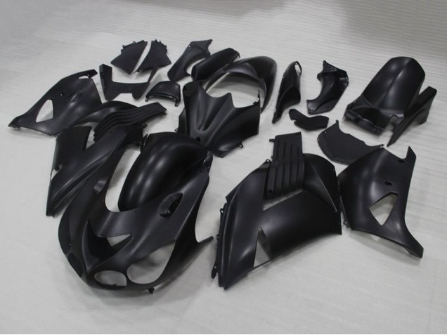 ABS Moto Plástico Kawasaki ZX14R ZZR 1400 2006-2011 - Negro Mate ABS Moto Plástico Kawasaki ZX14R ZZR 1400 2006-2011 - Negro Mate