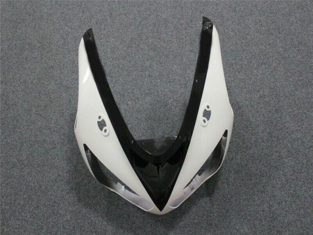 ABS Moto Plástico Kawasaki ZX6R 2005-2006 - Negro Blanco ABS Moto Plástico Kawasaki ZX6R 2005-2006 - Negro Blanco