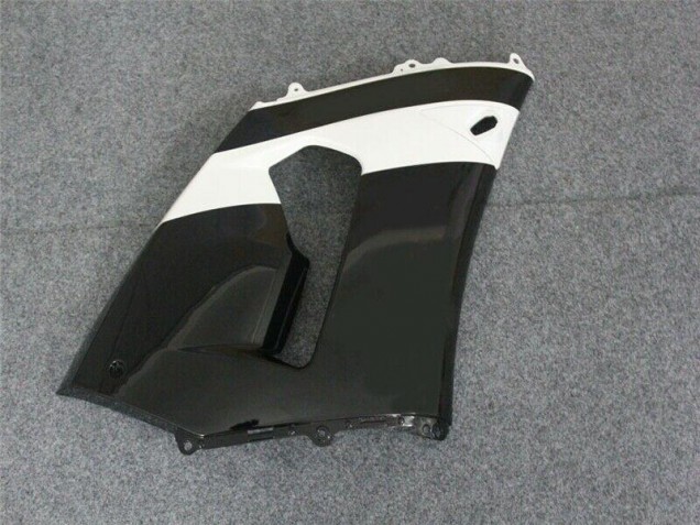 ABS Moto Plástico Kawasaki ZX6R 2005-2006 - Negro Blanco ABS Moto Plástico Kawasaki ZX6R 2005-2006 - Negro Blanco