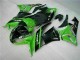 ABS Moto Plástico Kawasaki ZX6R 2009-2012 - Verde Negro ABS Moto Plástico Kawasaki ZX6R 2009-2012 - Verde Negro