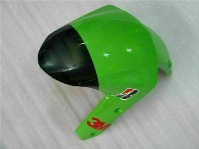 ABS Moto Plástico Kawasaki ZX6R 2009-2012 - Verde Negro ABS Moto Plástico Kawasaki ZX6R 2009-2012 - Verde Negro