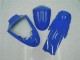 ABS Moto Plástico Suzuki GSXR 1000 K5 2005-2006 - Azul Negro ABS Moto Plástico Suzuki GSXR 1000 K5 2005-2006 - Azul Negro