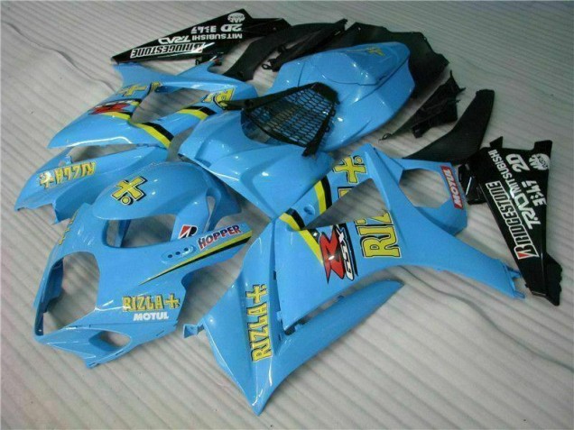 ABS Moto Plástico Suzuki GSXR 1000 K7 2007-2008 - Azul ABS Moto Plástico Suzuki GSXR 1000 K7 2007-2008 - Azul