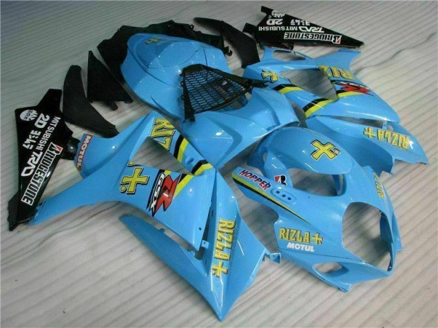 ABS Moto Plástico Suzuki GSXR 1000 K7 2007-2008 - Azul ABS Moto Plástico Suzuki GSXR 1000 K7 2007-2008 - Azul