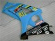 ABS Moto Plástico Suzuki GSXR 1000 K7 2007-2008 - Azul ABS Moto Plástico Suzuki GSXR 1000 K7 2007-2008 - Azul