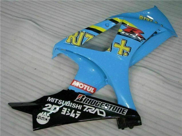 ABS Moto Plástico Suzuki GSXR 1000 K7 2007-2008 - Azul ABS Moto Plástico Suzuki GSXR 1000 K7 2007-2008 - Azul