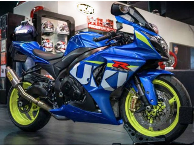 ABS Moto Plástico Suzuki GSXR 1000 K9 2009-2016 - Azul Blanco ABS Moto Plástico Suzuki GSXR 1000 K9 2009-2016 - Azul Blanco