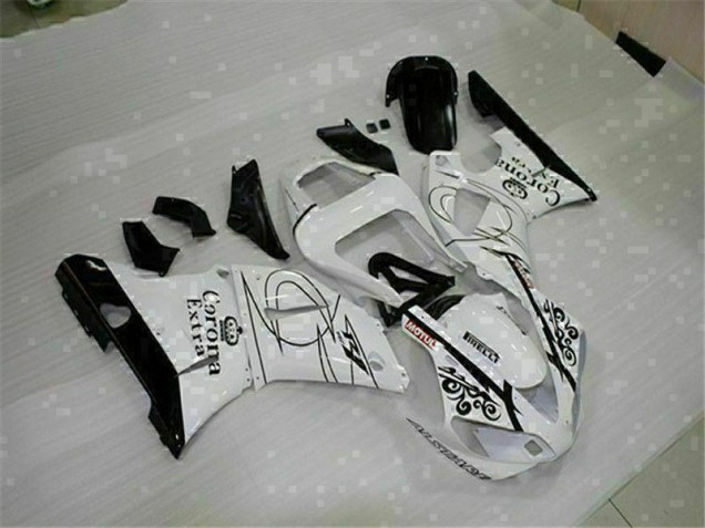 ABS Moto Plástico Yamaha R1 2000-2001 - Blanco ABS Moto Plástico Yamaha R1 2000-2001 - Blanco