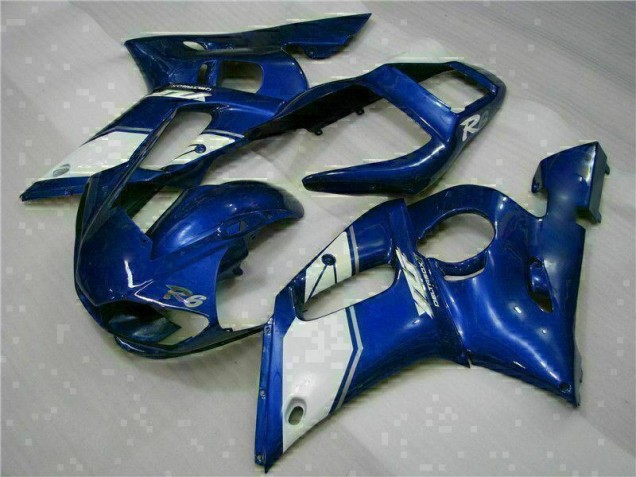 ABS Moto Plástico Yamaha R6 1998-2002 - Azul