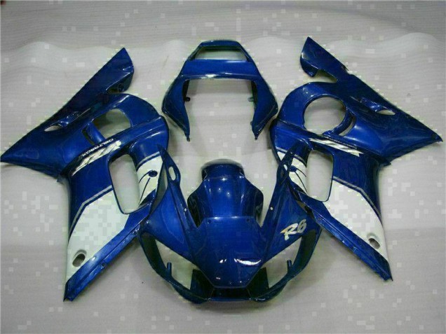 ABS Moto Plástico Yamaha R6 1998-2002 - Azul