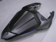 ABS Moto Plástico Yamaha R6 2006-2007 - Azul Negro ABS Moto Plástico Yamaha R6 2006-2007 - Azul Negro