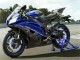 ABS Moto Plástico Yamaha R6 2006-2007 - Azul Negro ABS Moto Plástico Yamaha R6 2006-2007 - Azul Negro