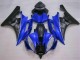 ABS Moto Plástico Yamaha R6 2006-2007 - Azul Negro ABS Moto Plástico Yamaha R6 2006-2007 - Azul Negro