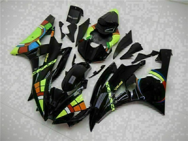 ABS Moto Plástico Yamaha R6 2006-2007 - Negro ABS Moto Plástico Yamaha R6 2006-2007 - Negro