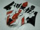 ABS Moto Plástico Yamaha R6 2006-2007 - Rojo Blanco ABS Moto Plástico Yamaha R6 2006-2007 - Rojo Blanco