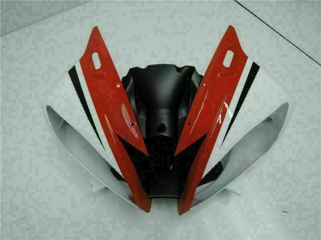 ABS Moto Plástico Yamaha R6 2006-2007 - Rojo Blanco ABS Moto Plástico Yamaha R6 2006-2007 - Rojo Blanco