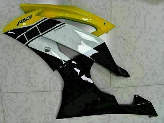 ABS Moto Plástico Yamaha R6 2008-2016 - Amarillo Negro ABS Moto Plástico Yamaha R6 2008-2016 - Amarillo Negro