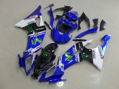 ABS Moto Plástico Yamaha R6 2008-2016 - Nuevo Movistar