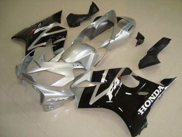 ABS Moto Plásticos Honda CBR 600 F4i 2004-2007 - Negro Plata ABS Moto Plásticos Honda CBR 600 F4i 2004-2007 - Negro Plata