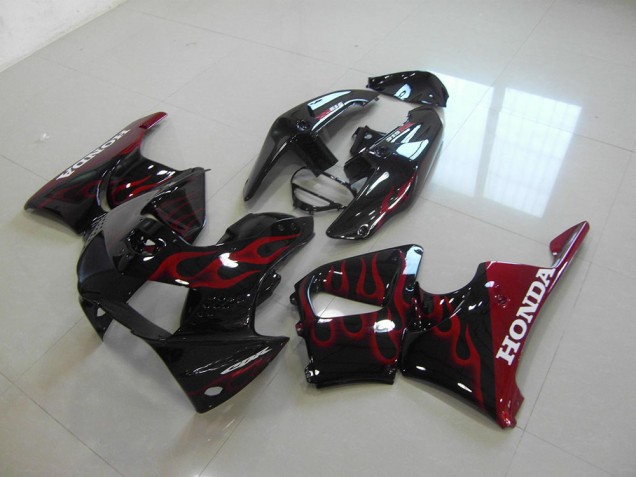 ABS Moto Plásticos Honda CBR 900 RR 919 1998-1999 - Negro Rojo ABS Moto Plásticos Honda CBR 900 RR 919 1998-1999 - Negro Rojo