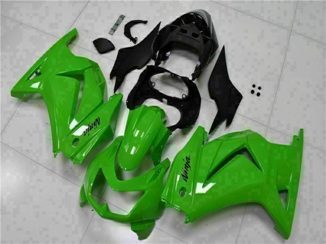ABS Moto Plásticos Kawasaki EX250 2008-2012 - Verde Negro Ninja ABS Moto Plásticos Kawasaki EX250 2008-2012 - Verde Negro Ninja
