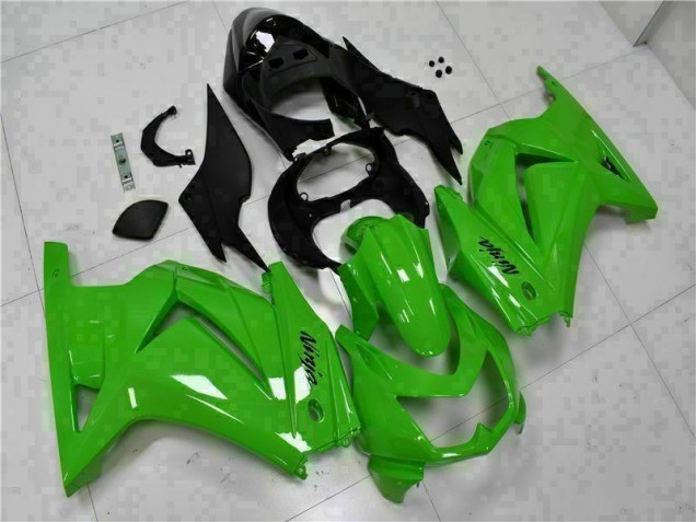 ABS Moto Plásticos Kawasaki EX250 2008-2012 - Verde Negro Ninja ABS Moto Plásticos Kawasaki EX250 2008-2012 - Verde Negro Ninja