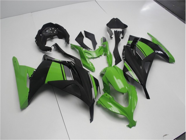 ABS Moto Plásticos Kawasaki EX300 2013-2016 - Verde Negro ABS Moto Plásticos Kawasaki EX300 2013-2016 - Verde Negro