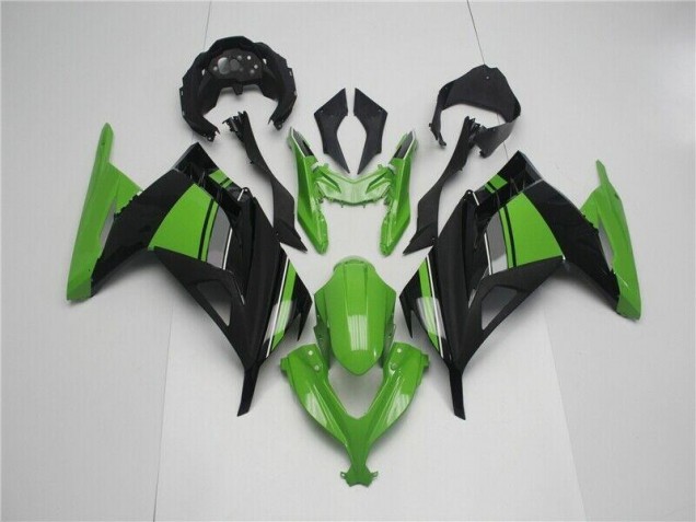 ABS Moto Plásticos Kawasaki EX300 2013-2016 - Verde Negro ABS Moto Plásticos Kawasaki EX300 2013-2016 - Verde Negro