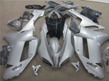ABS Moto Plásticos Kawasaki ZX6R 2007-2008 - Plata