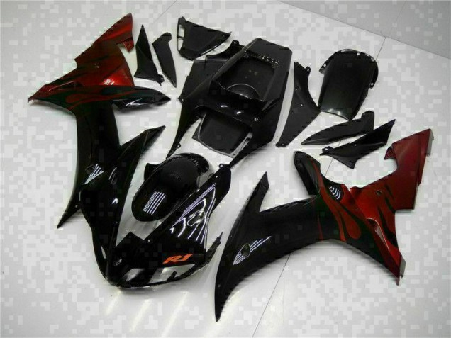 ABS Moto Plásticos Yamaha R1 2002-2003 - Negro ABS Moto Plásticos Yamaha R1 2002-2003 - Negro