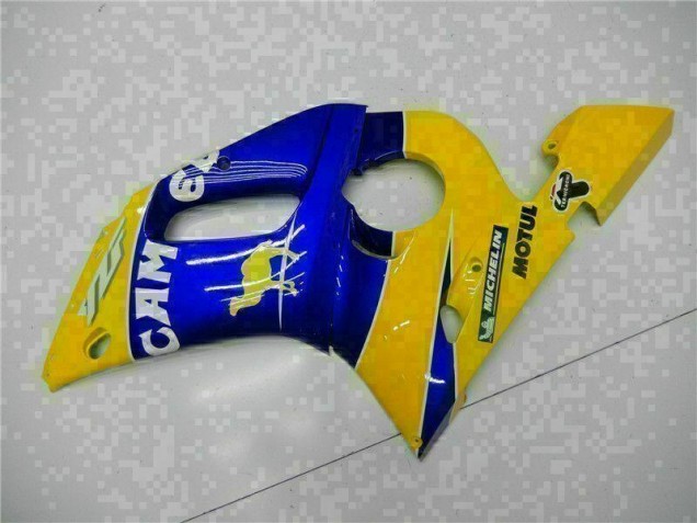 ABS Moto Plásticos Yamaha R6 1998-2002 - Amarillo Azul ABS Moto Plásticos Yamaha R6 1998-2002 - Amarillo Azul