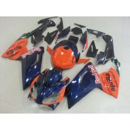 Carenado Moto Aprilia RS 125 2006-2011 - Naranja & Oscuro Azul