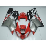 Carenado Moto Aprilia RSV 1000 2003-2006 - Plata & Rojo