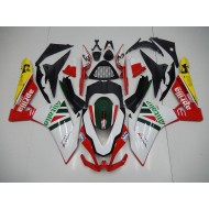 Carenado Moto Aprilia RSV4 2009-2015 - Blanco Rojo Alitalia
