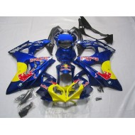 Carenado Moto BMW S1000RR 2009-2014 - Amarillo Azul RedBull