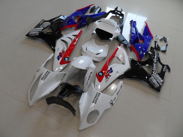 Carenado Moto BMW S1000RR 2009-2014 - Blanco Azul Rojo Becker Carbon Carenado Moto BMW S1000RR 2009-2014 - Blanco Azul Rojo Becker Carbon