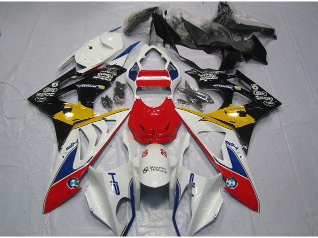 Carenado Moto BMW S1000RR 2009-2014 - Rojo Blanco Amarillo Carenado Moto BMW S1000RR 2009-2014 - Rojo Blanco Amarillo