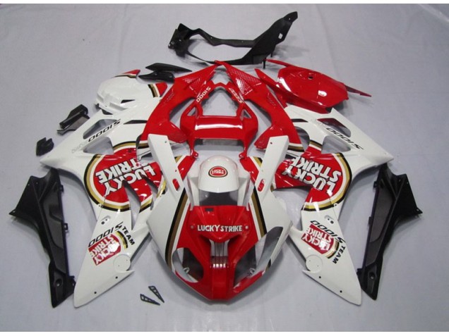 Carenado Moto BMW S1000RR 2009-2014 - Rojo Blanco Lucky Strike Carenado Moto BMW S1000RR 2009-2014 - Rojo Blanco Lucky Strike