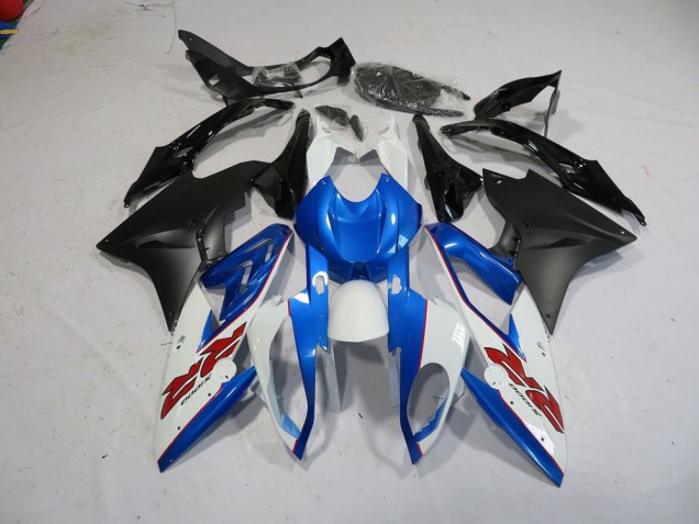 Carenado Moto BMW S1000RR 2015-2018 - Azul Blanco Negro Carenado Moto BMW S1000RR 2015-2018 - Azul Blanco Negro