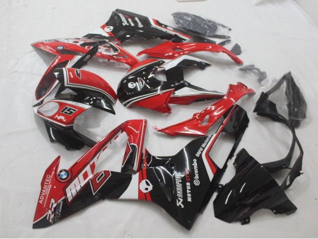 Carenado Moto BMW S1000RR 2015-2018 - Rojo Negro Carenado Moto BMW S1000RR 2015-2018 - Rojo Negro