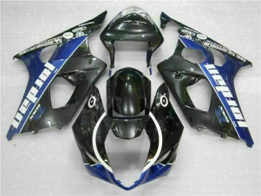 Carenado Moto Completo Suzuki GSXR 1000 K3 2003-2004 - Azul Negro