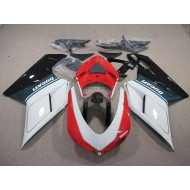 Carenado Moto Ducati 1098 848 2007-2014 - Blanco Rojo