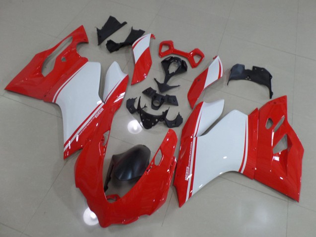 Carenado Moto Ducati 1199 2011-2014 - Rojo Blanco Carenado Moto Ducati 1199 2011-2014 - Rojo Blanco
